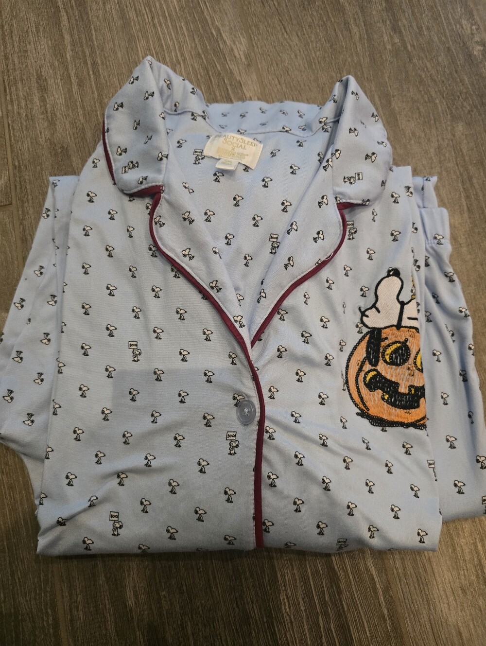 Beauty Sleep Social x Peanuts Halloween Pajamas